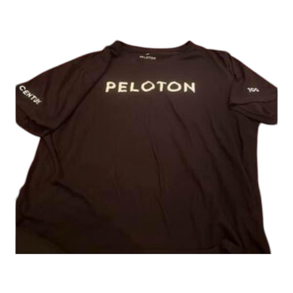 PELOTON 100 Century Crew Neck Short Sleeve Size XXL EUC